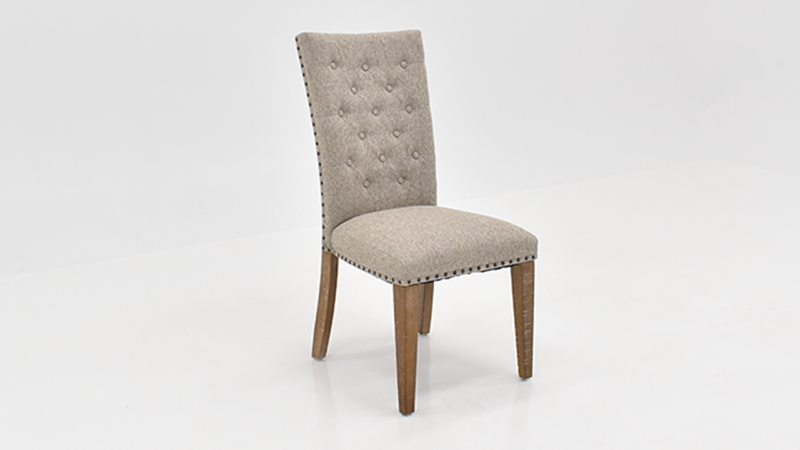 Riverdale Upholstered Chair, Angled View | Home Furniture Plus Bedding