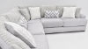 Tweed 2 Piece Sectional Sofa, View from Left Side Looking Towards Right Sofa | Home Furniture Plus Bedding