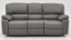 Front Facing View of the Legend Dual Reclining Sofa in Gray by Man Wah | Home Furniture Plus Bedding Front Facing View of the Legend Dual Reclining Sofa in Gray by Man Wah | Home Furniture Plus Bedding