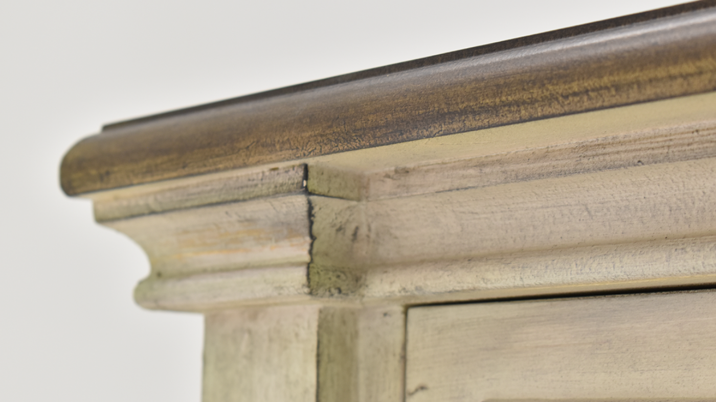 Gates 3 Door Cabinet Top Corner | Home Furniture Plus Bedding