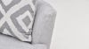 Close Up View of the Tweed Swivel Chair in Gray by Albany Industries | Home Furniture Plus Bedding