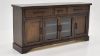 View of the Hadley 72" TV Console in Mahogany by Vintage Furniture | Home Furniture Plus Bedding