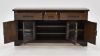 View of the Hadley 72" TV Console in Mahogany by Vintage Furniture | Home Furniture Plus Bedding