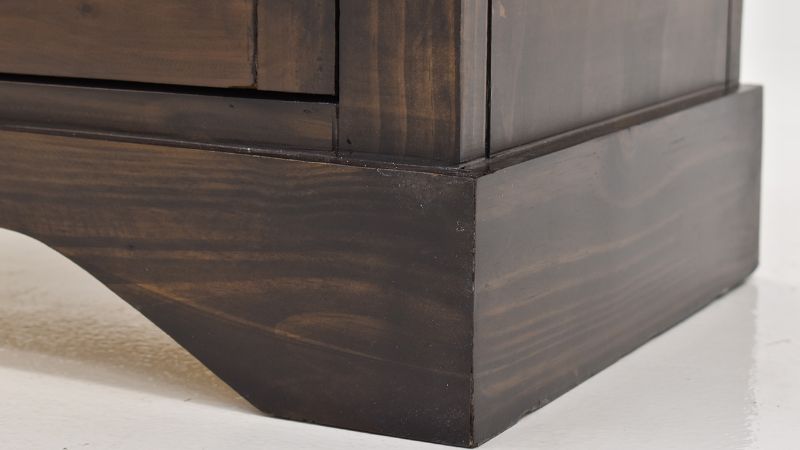 View of the Hadley 72" TV Console in Mahogany by Vintage Furniture | Home Furniture Plus Bedding