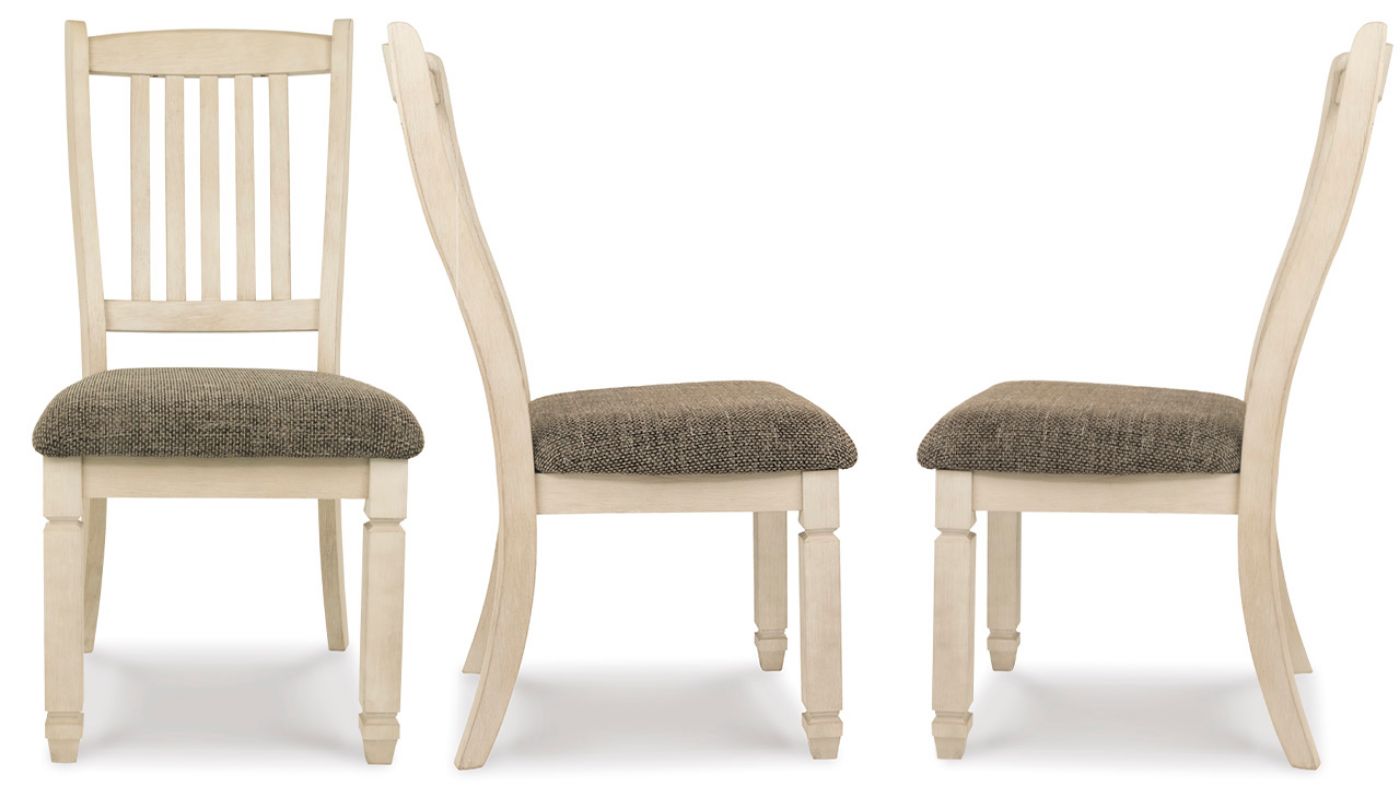 View of the Bolanburg 7 Piece Dining Table Set in Off White by Ashley | Home Furniture Plus Bedding