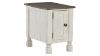 View of the Havalance Chairside End Table in Off White  by Ashley | Home Furniture Plus Bedding