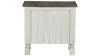 View of the Havalance Chairside End Table in Off White  by Ashley | Home Furniture Plus Bedding