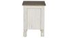 View of the Havalance Chairside End Table in Off White  by Ashley | Home Furniture Plus Bedding