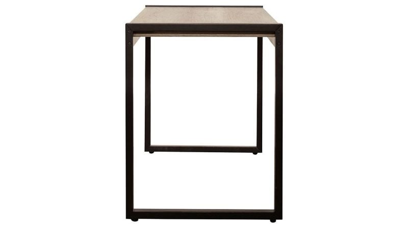 View of the Sun Valley Writing Desk in Light Brown and Black by Liberty Furniture | Home Furniture Plus Bedding