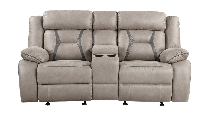 View of the Tyson Sofa Set in Taupe by Steve Silver | Home Furniture Plus Bedding