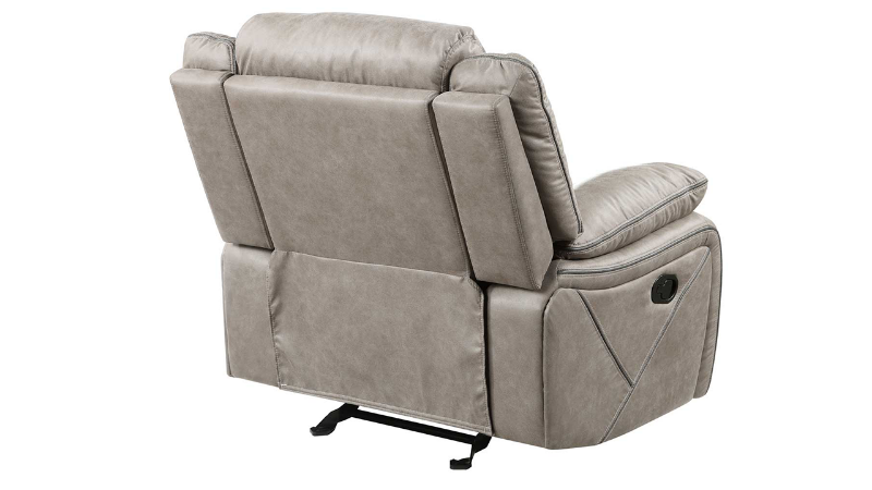 View of the Tyson Glider Recliner in Taupe by Steve Silver | Home Furniture Plus Bedding