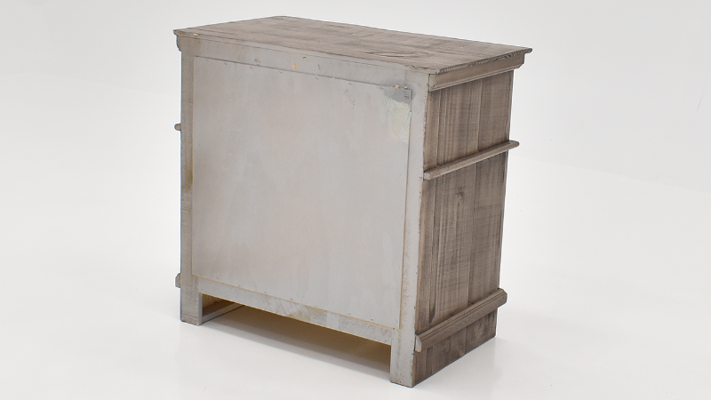 View of the Charleston Nightstand in Gray by Vintage Furniture | Home Furniture Plus Bedding