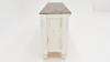 View of the Martha TV Stand in White by Vintage Furniture | Home Furniture Plus Bedding 