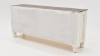 View of the Martha TV Stand in White by Vintage Furniture | Home Furniture Plus Bedding 