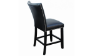View of the Camila 7-Piece Counter Height Table Set in Black by Steve Silver | Home Furniture Plus Bedding