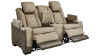 View of the Next-Gen POWER Reclining Loveseat in Tan by Ashley | Home Furniture Plus Bedding