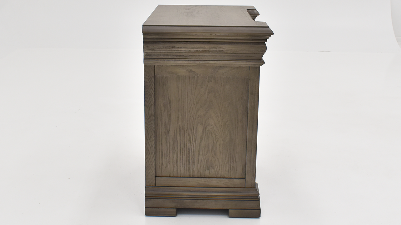 View of the Kings Court Nightstand by Elements International | Home Furniture Plus Bedding