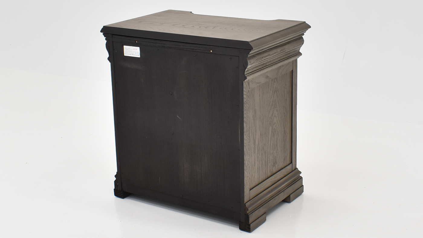 View of the Kings Court Nightstand by Elements International | Home Furniture Plus Bedding