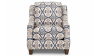 View of the Sicily Accent Chair in a Multicolored Pattern by Franklin Corp | Home Furniture Plus Bedding