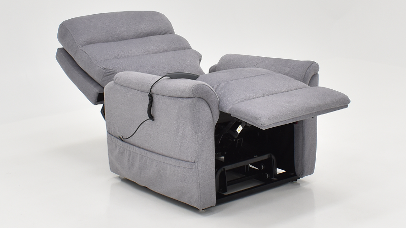 View of the Aspen Lift Recliner in Gray by MOTO | Home Furniture Plus Bedding