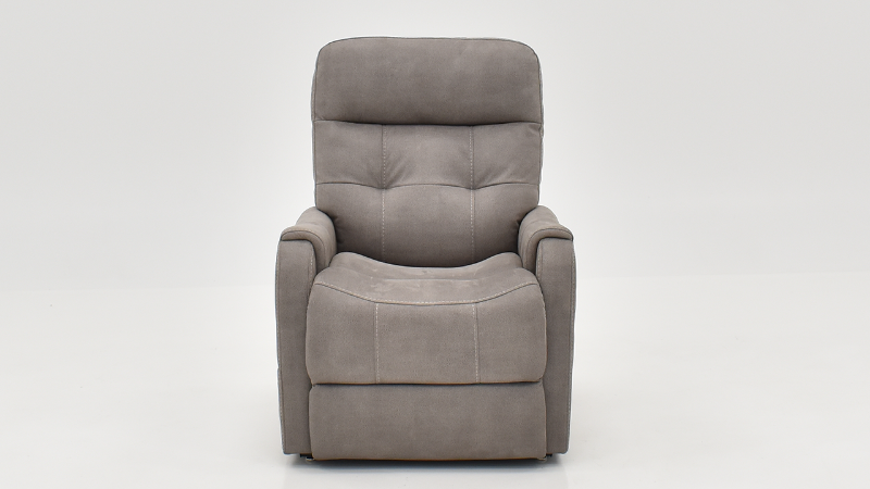 View of the Stonewash Lift Recliner in Dove Gray by MOTO | Home Furniture Plus Bedding