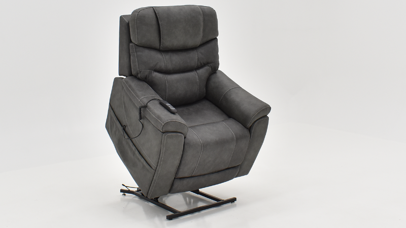 View of the Canyon Lift Recliner in Steel Gray by MOTO | Home Furniture Plus Bedding