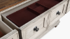 View of the Mariana Dresser with Mirror in Off White by New Classic Home Furnishings | Home Furniture Plus Bedding