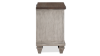 View of the Mariana Nightstand in Off White by New Classic Home Furnishings | Home Furniture Plus Bedding