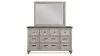 View of the Mariana Queen Panel Bedroom Set in Off White by New Classic Home Furnishings | Home Furniture Plus Bedding