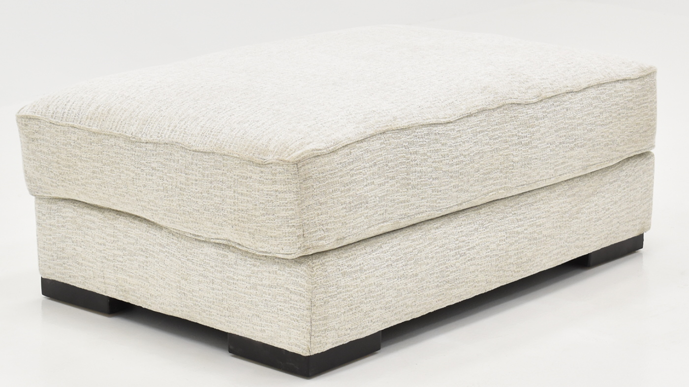 Picture of Champ Ottoman - White