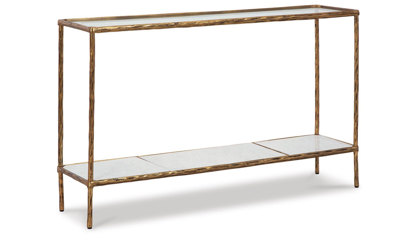 Picture of Ryandale Sofa Console Table - Brass