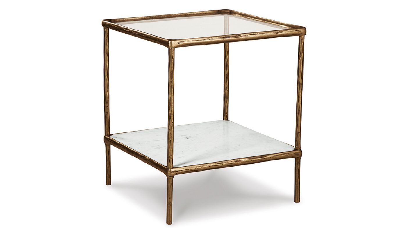 Picture of Ryandale Accent Table - Brass