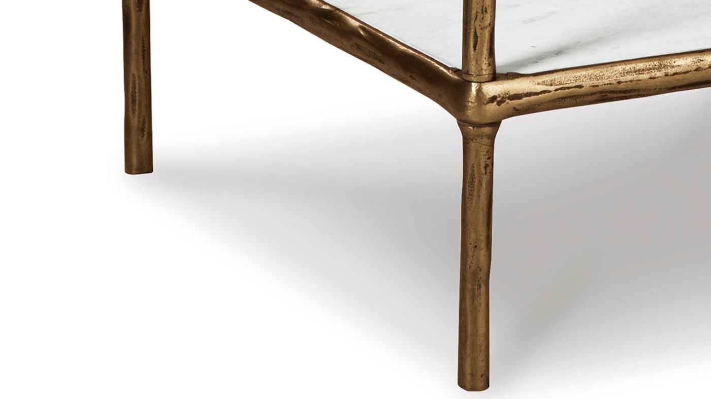 Picture of Ryandale Accent Table - Brass