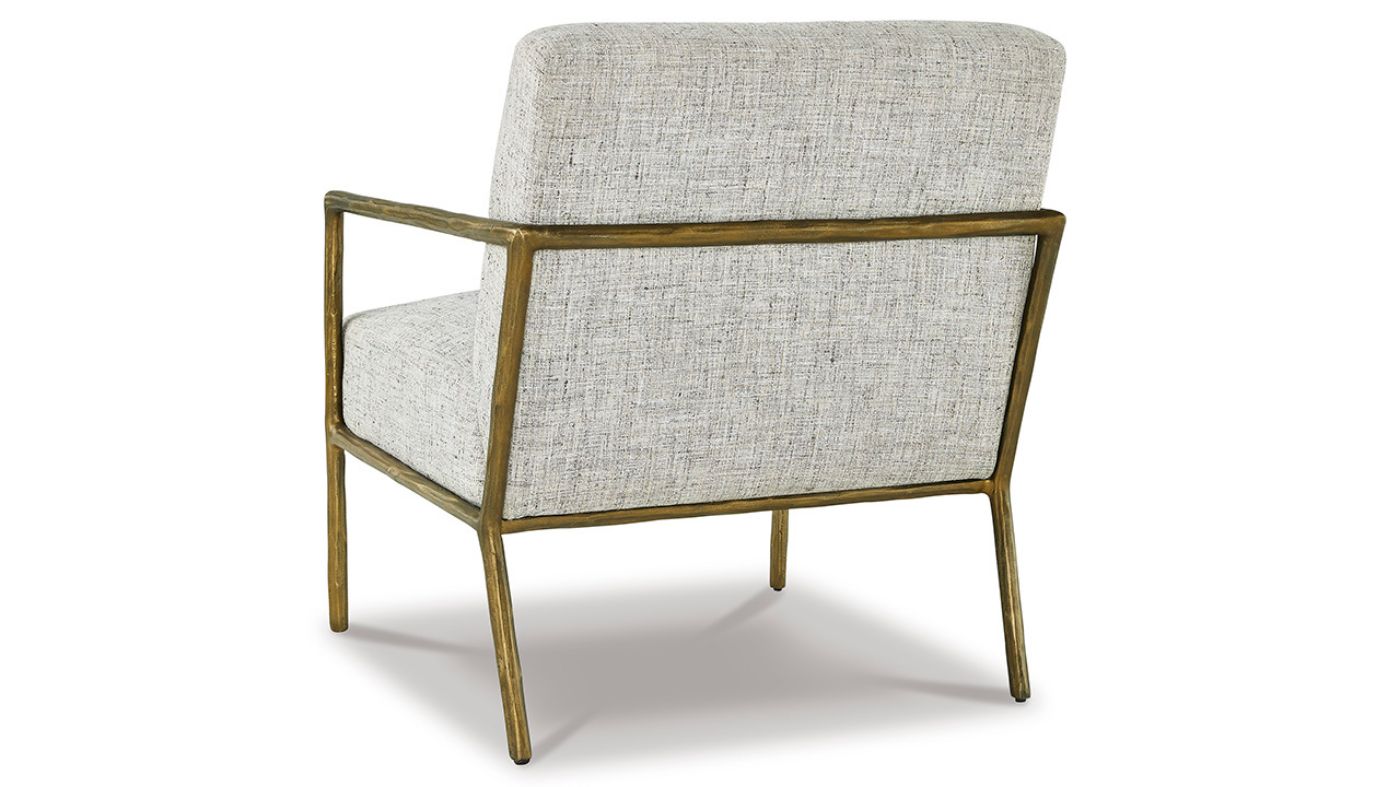 Picture of Ryandale Accent Chair - Brass Frame