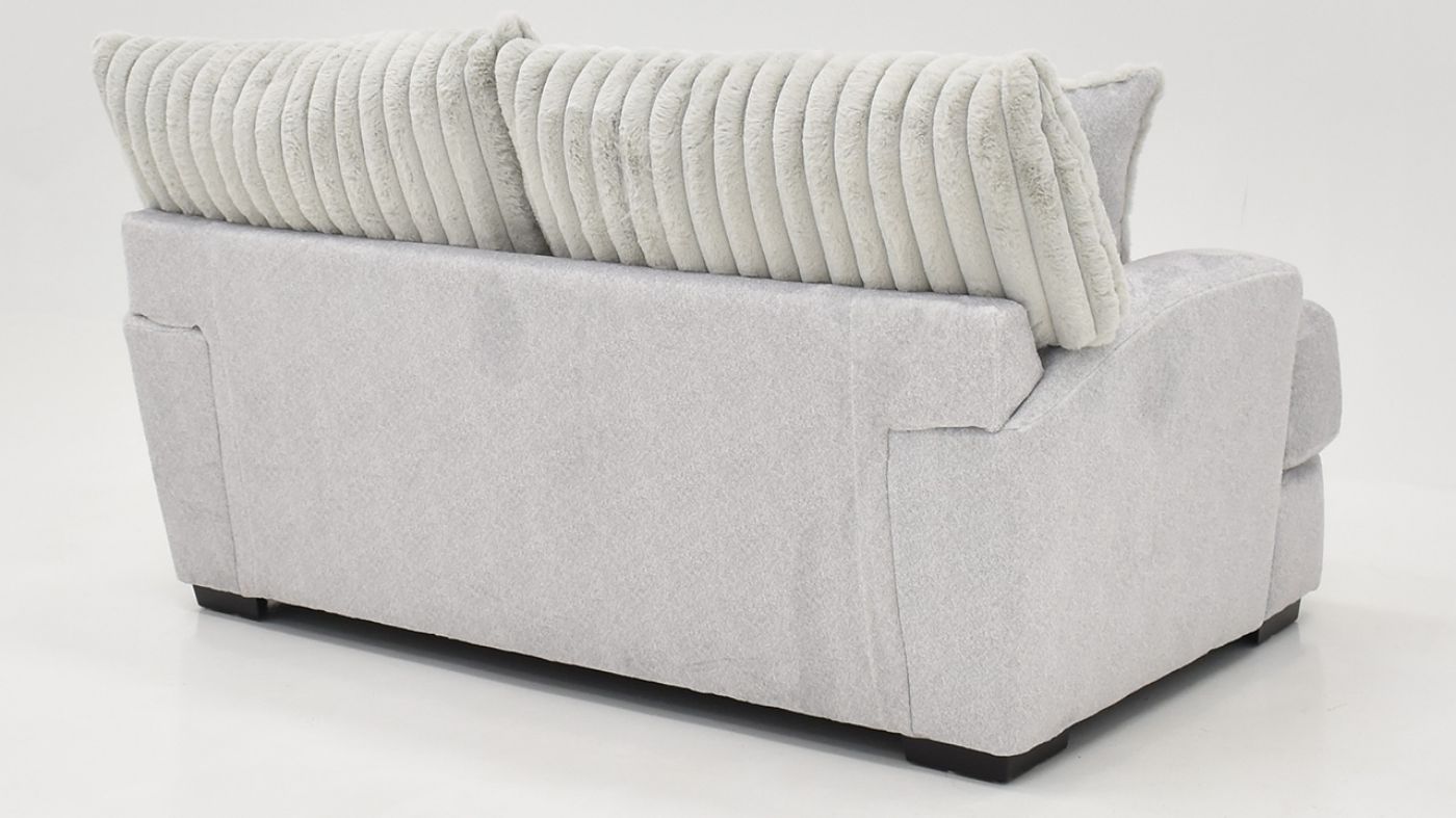 Picture of Tweed Loveseat - Gray