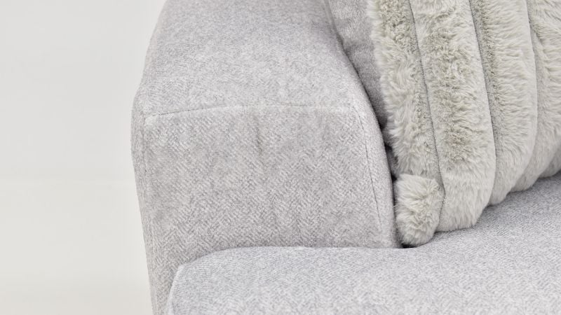 Picture of Tweed Loveseat - Gray