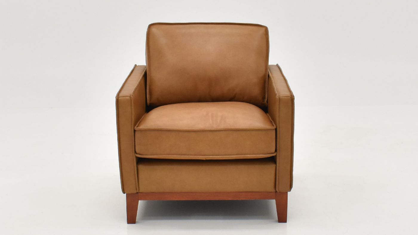 Picture of Newport Leather Chair - Camel