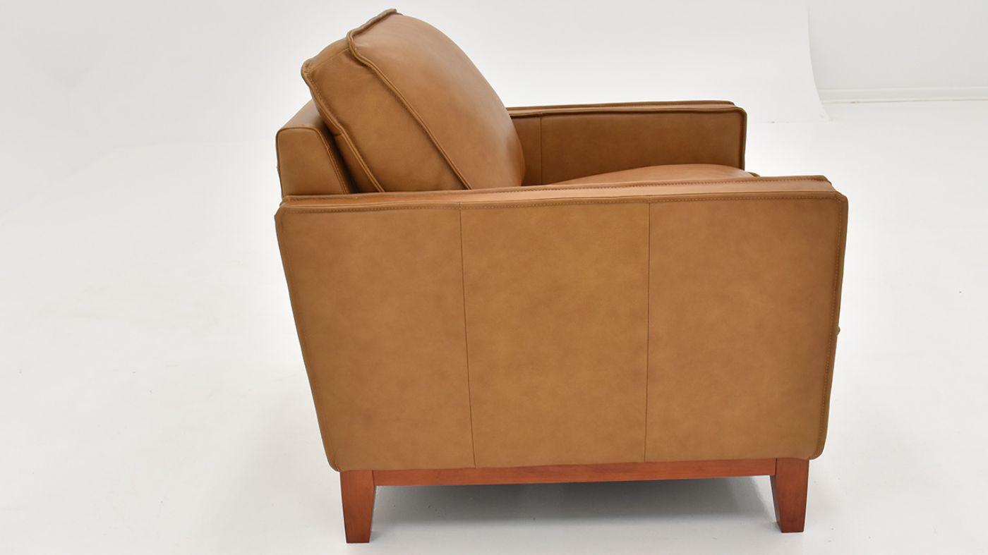 Picture of Newport Leather Chair - Camel