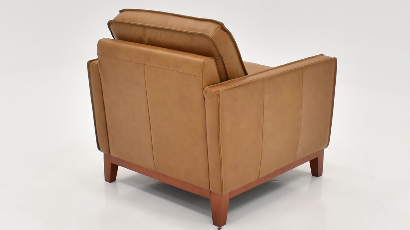 Picture of Newport Leather Chair - Camel