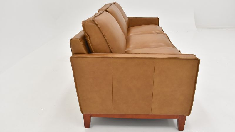 Picture of Newport Leather Sofa - Camel