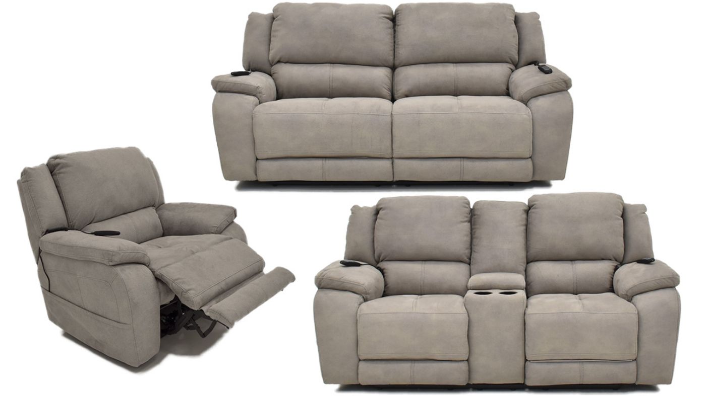 Picture of Explorer Power Reclining Sofa Set - Gray