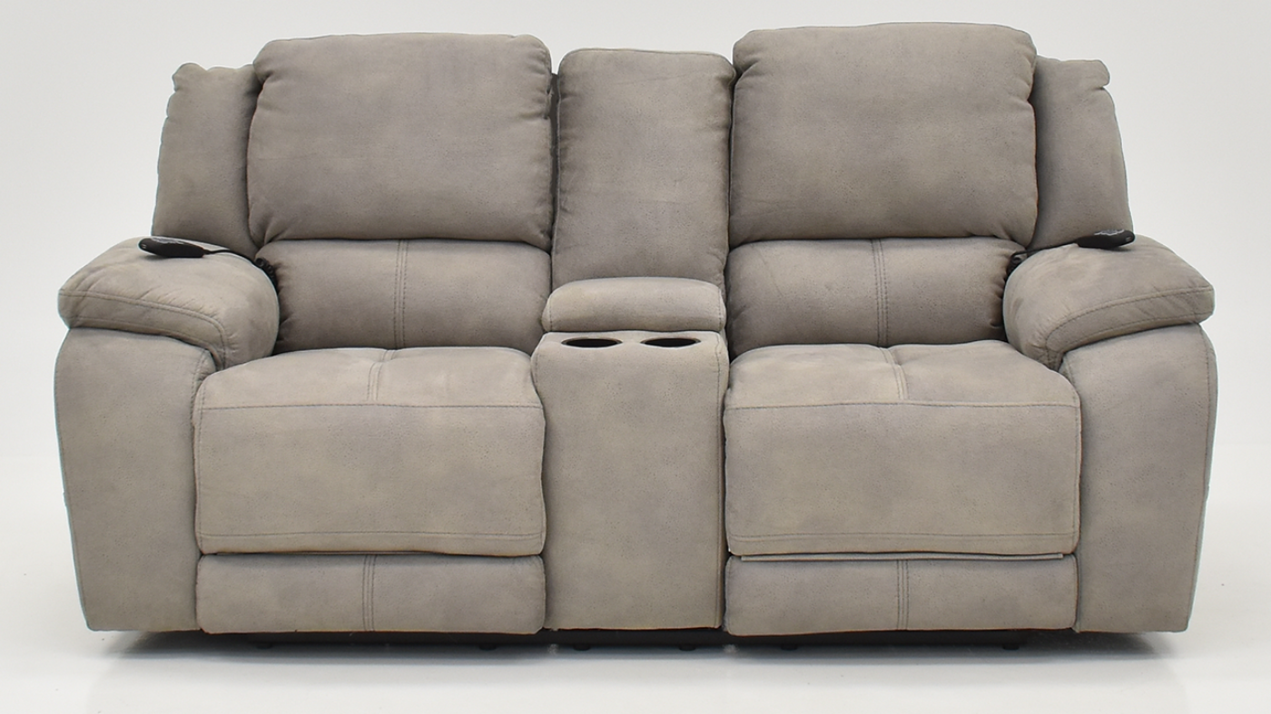 Picture of Explorer Power Reclining Loveseat - Gray