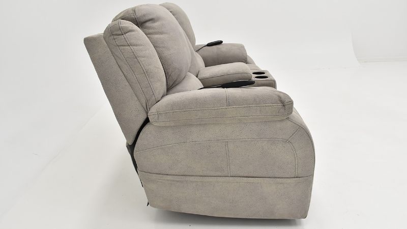 Picture of Explorer Power Reclining Loveseat - Gray