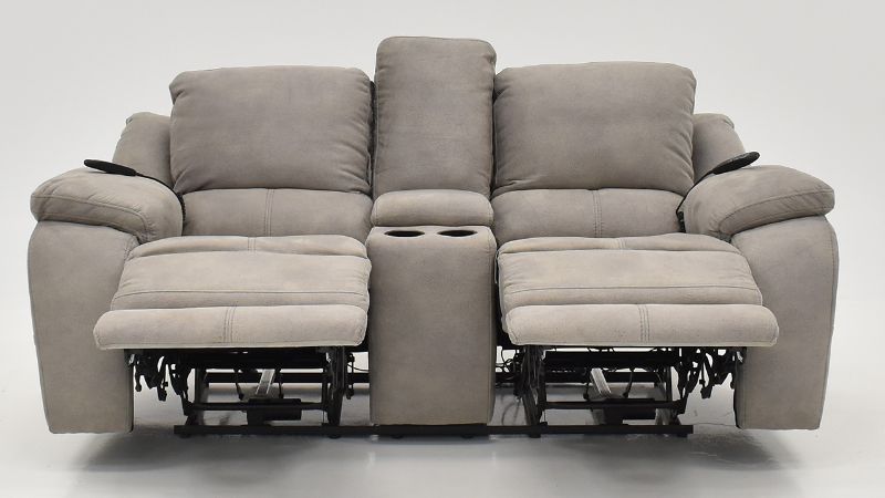 Picture of Explorer Power Reclining Loveseat - Gray