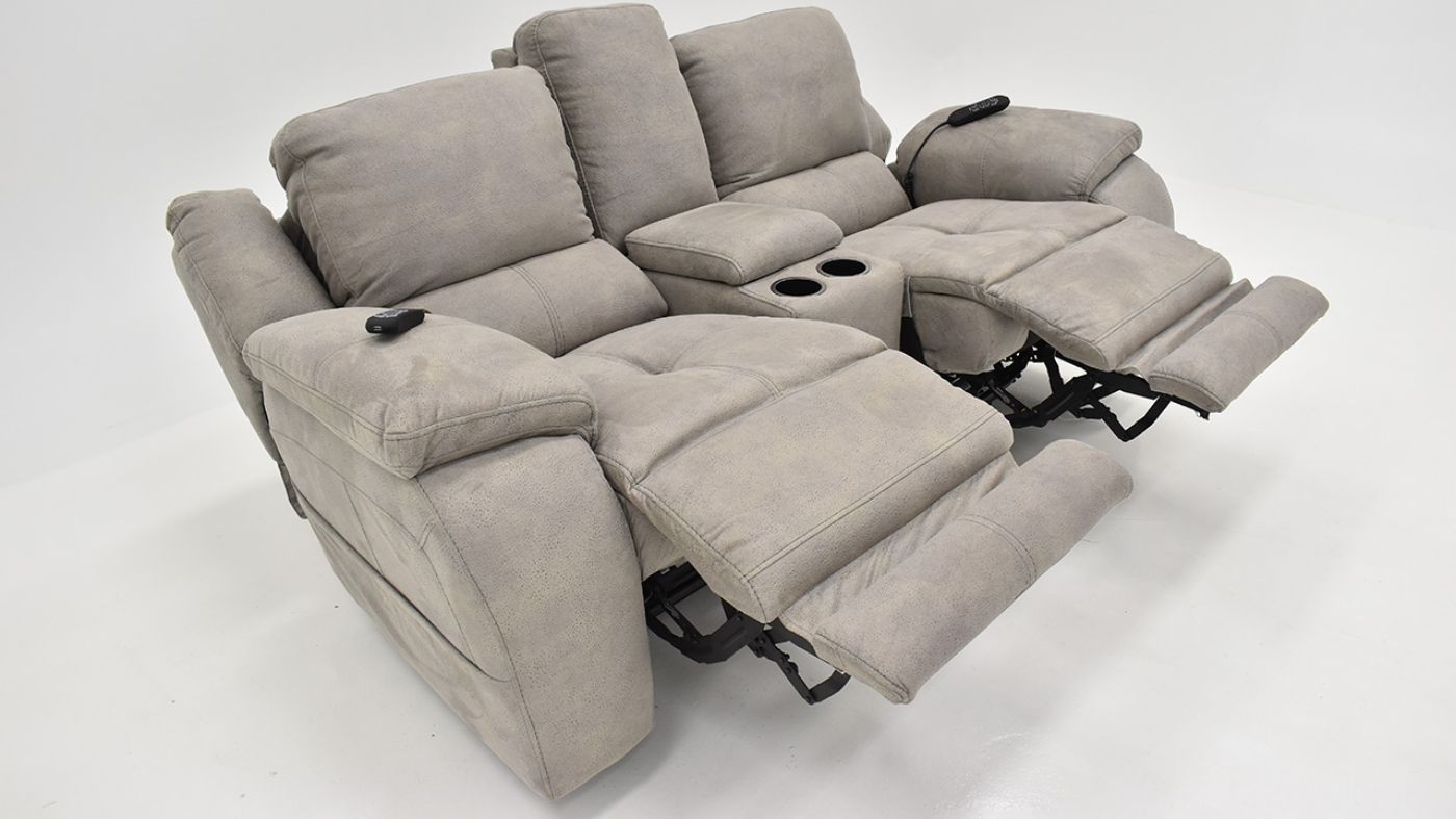 Picture of Explorer Power Reclining Loveseat - Gray