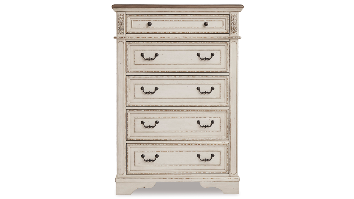 Picture of Realyn Chest of Drawers - Off White