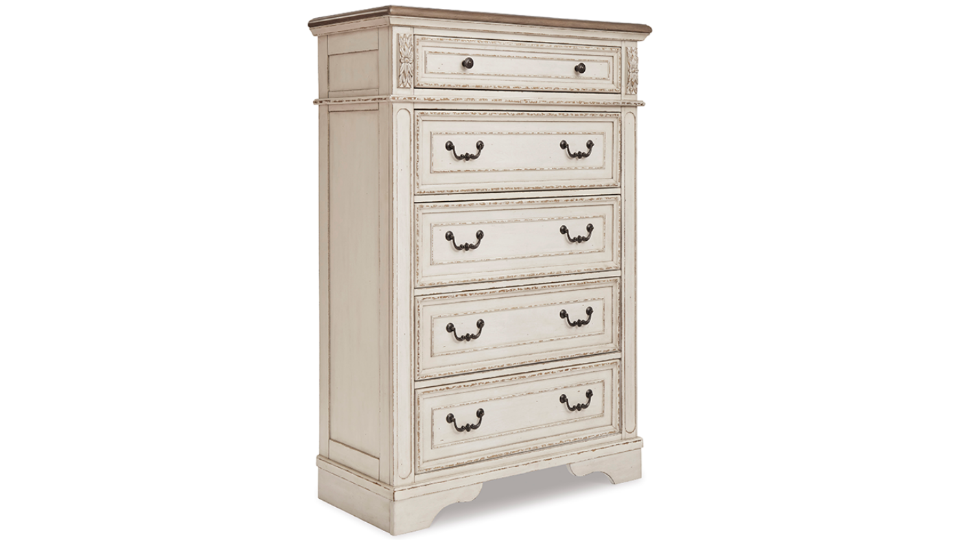 Picture of Realyn Chest of Drawers - Off White