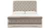 Picture of Realyn King Sleigh Bed - Off White