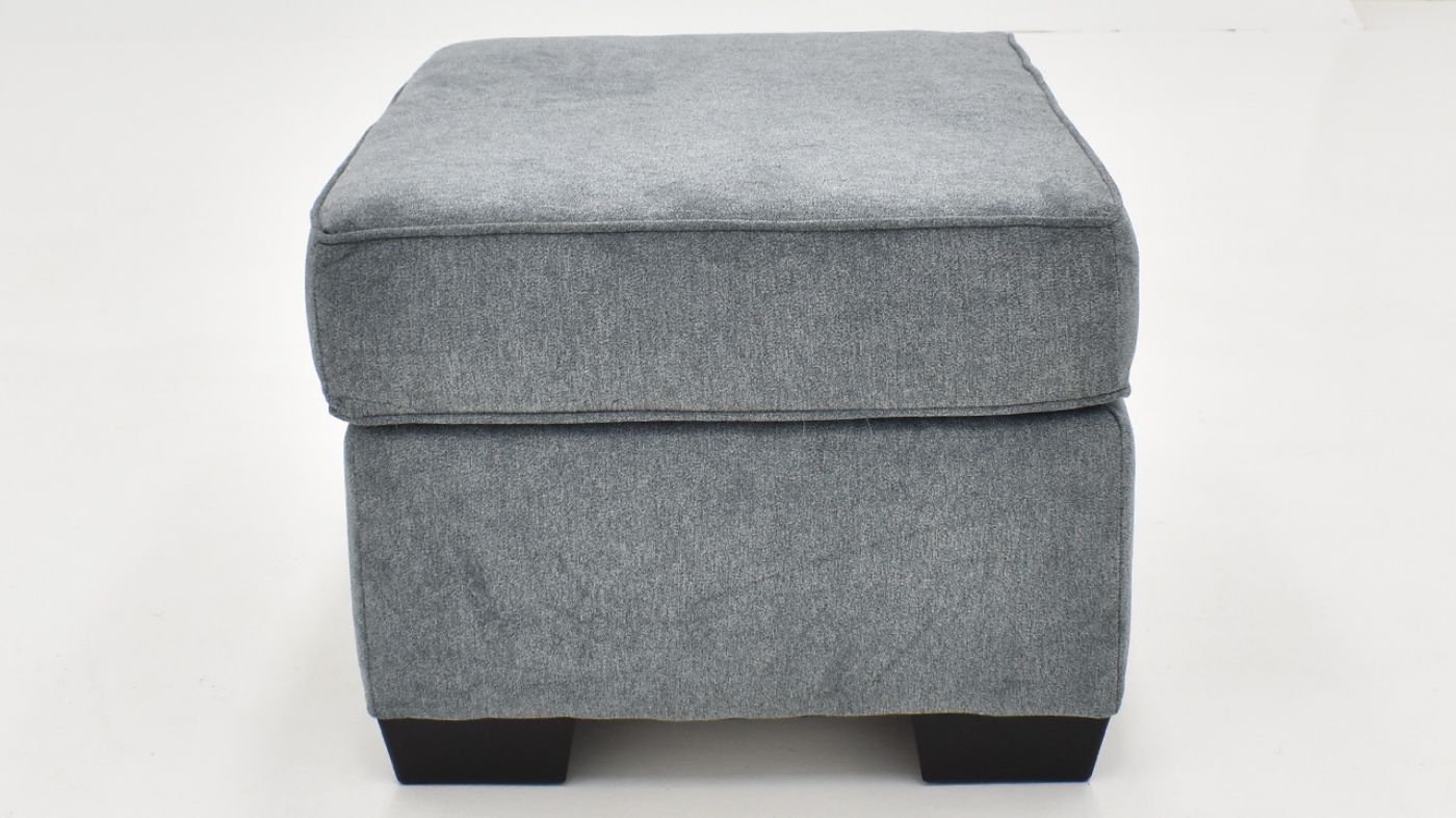 Picture of Slate Ottoman - Blue