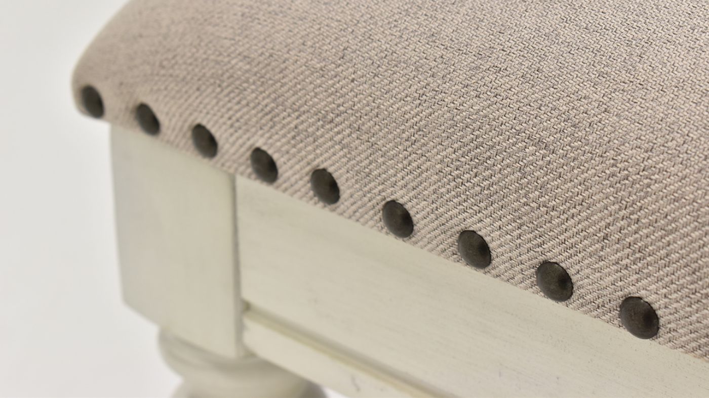 Picture of Southport Bedroom Bench - White